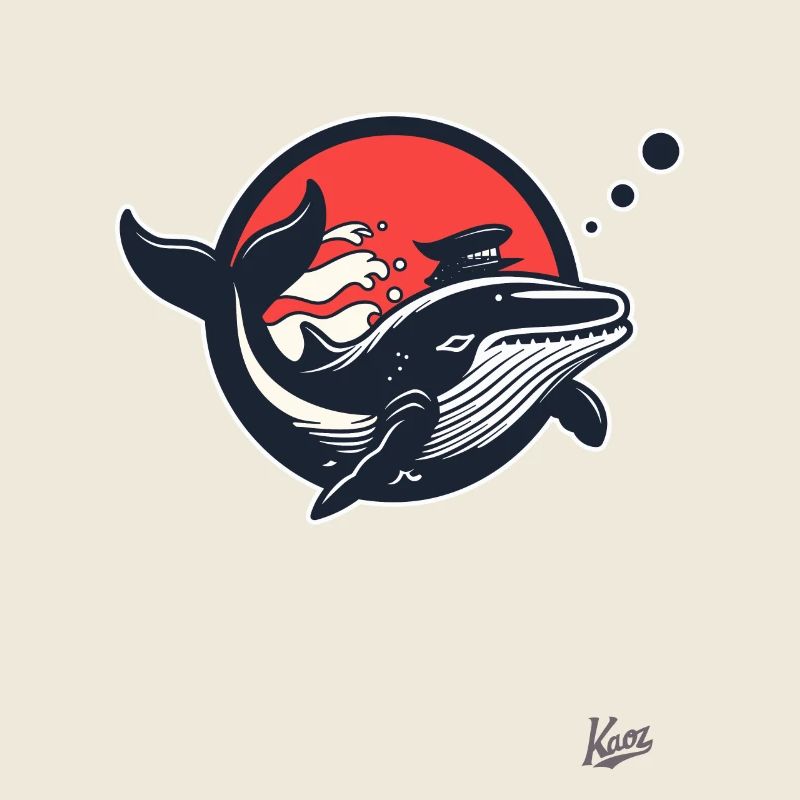 Seefahrer-Matrose-Wal