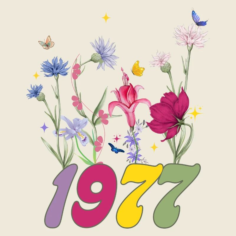 Année de naissance 1977 fleurs sauvages