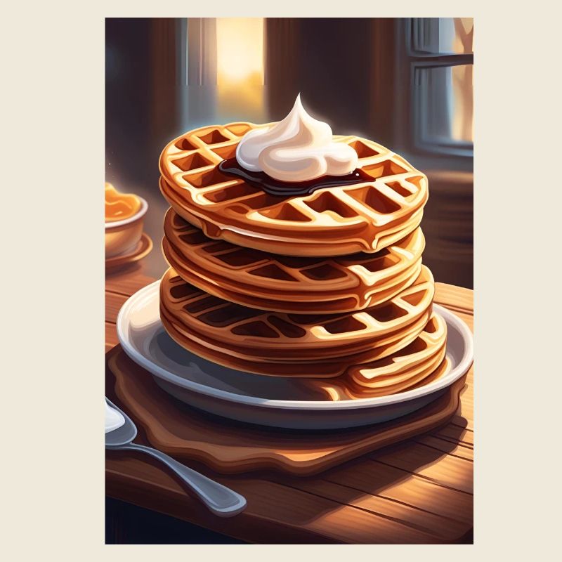 Stapel Pfannkuchen
