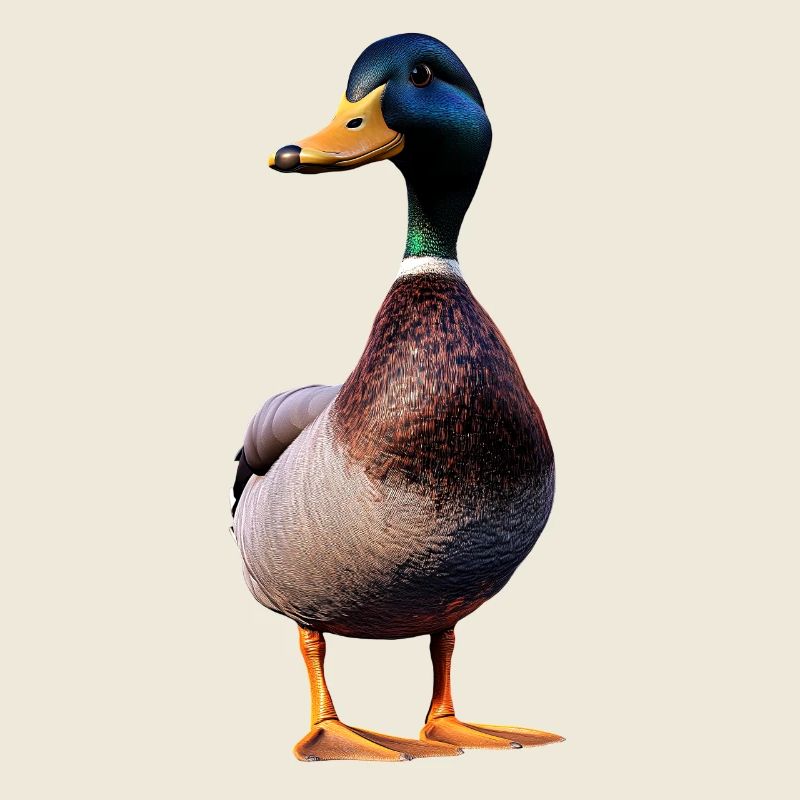 Canard, Canard colvert, Caneton, Caneton, , Canard