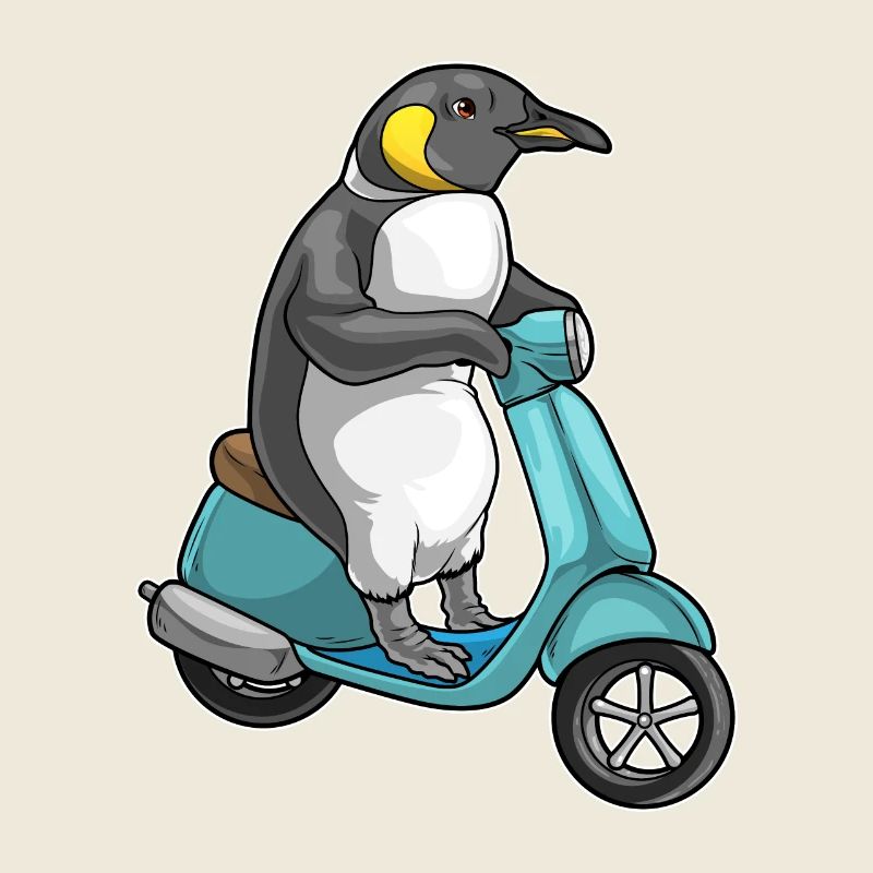 Scooter pingouin