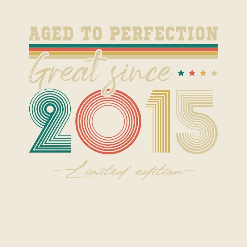 2015 Vintage Retro Anniversary Gift
