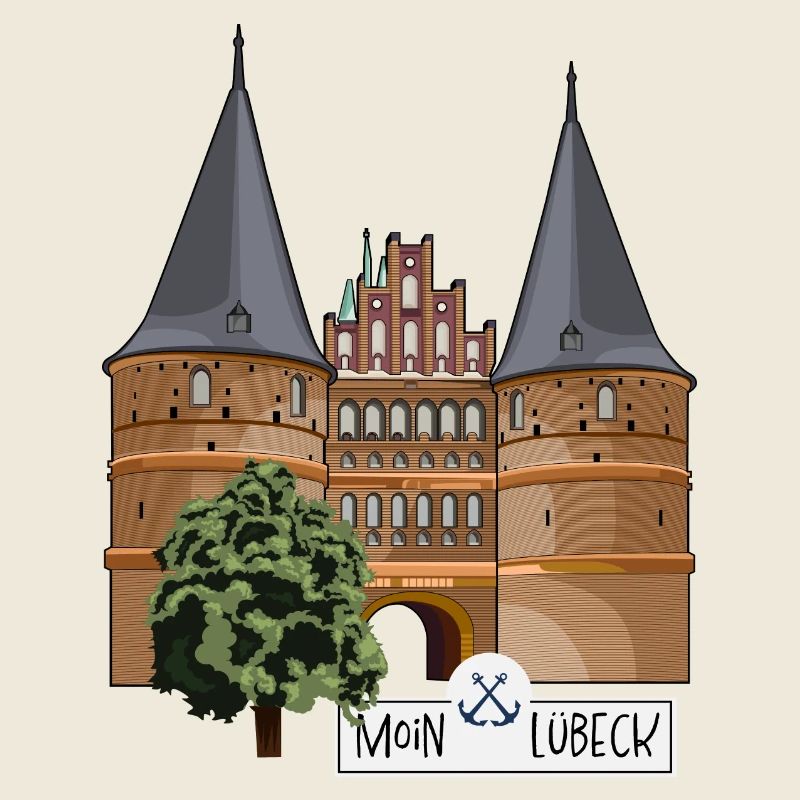 Holsten Gate Lübeck // Illustration