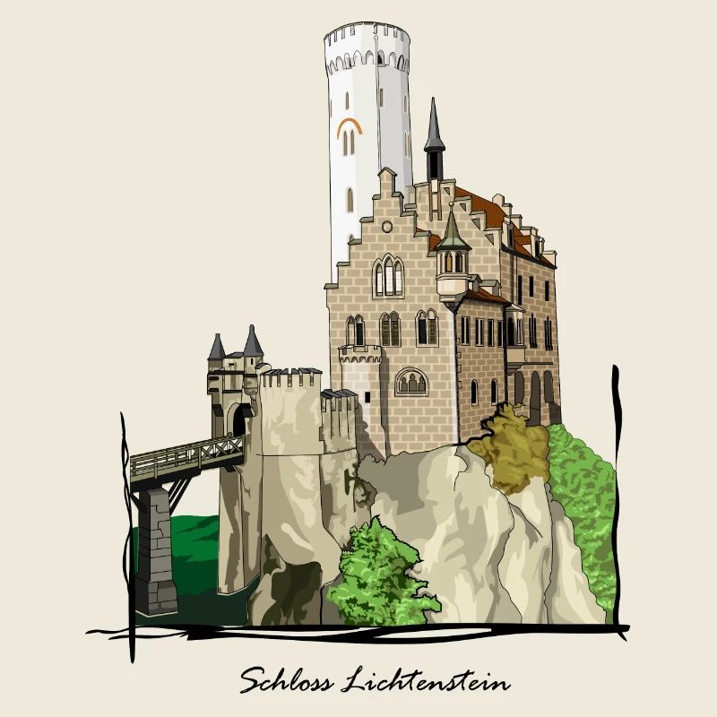 Château de Lichtenstein // Illustration
