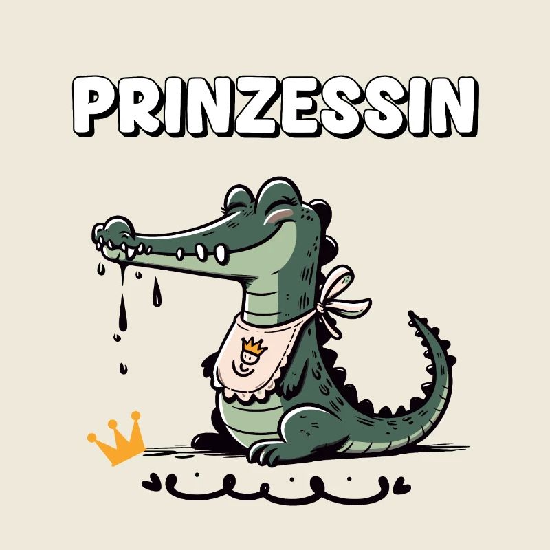Carnaval Princesse Crocodile Drôle Cologne Alaaf