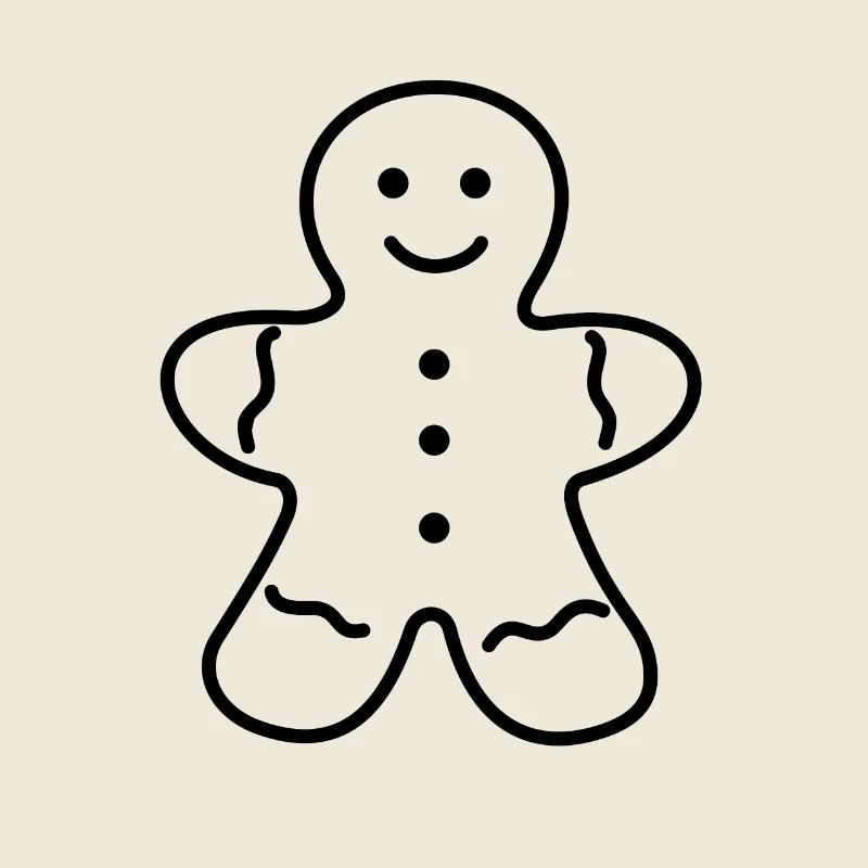 Lebkuchenmann, Lebkuchen Naschen