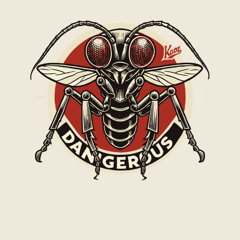 Mouche insecte dangereuse