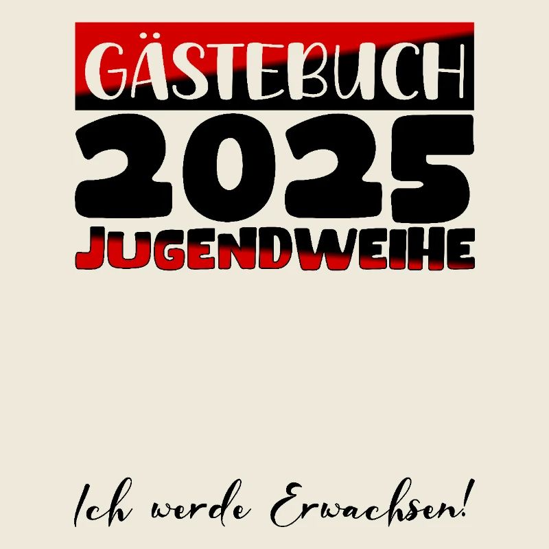 Jugendweihe 2025 Gästebuch Geschenk Mädchen Jungen