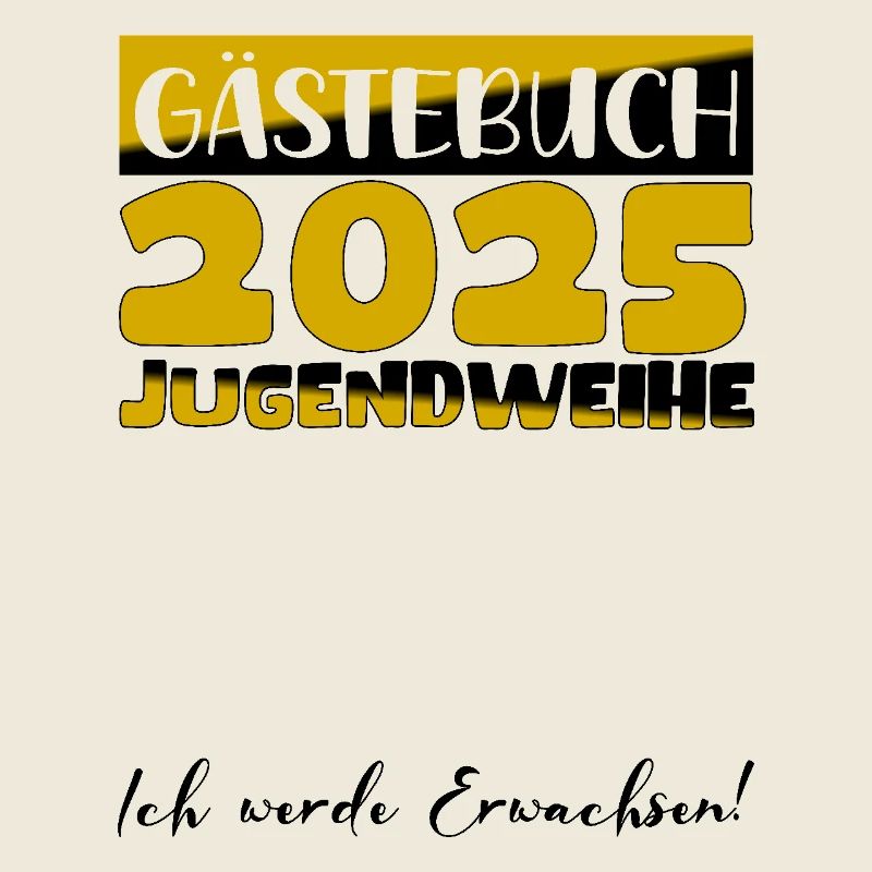 Jugendweihe 2025 Gästebuch Geschenk Mädchen Jungen