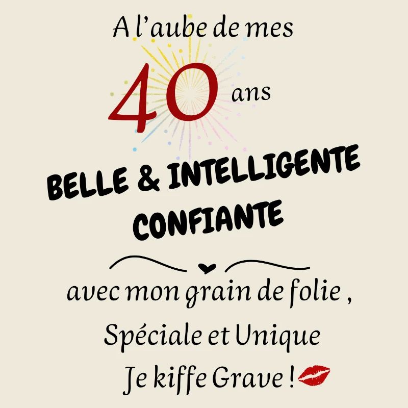 40 ans belle et inteligente