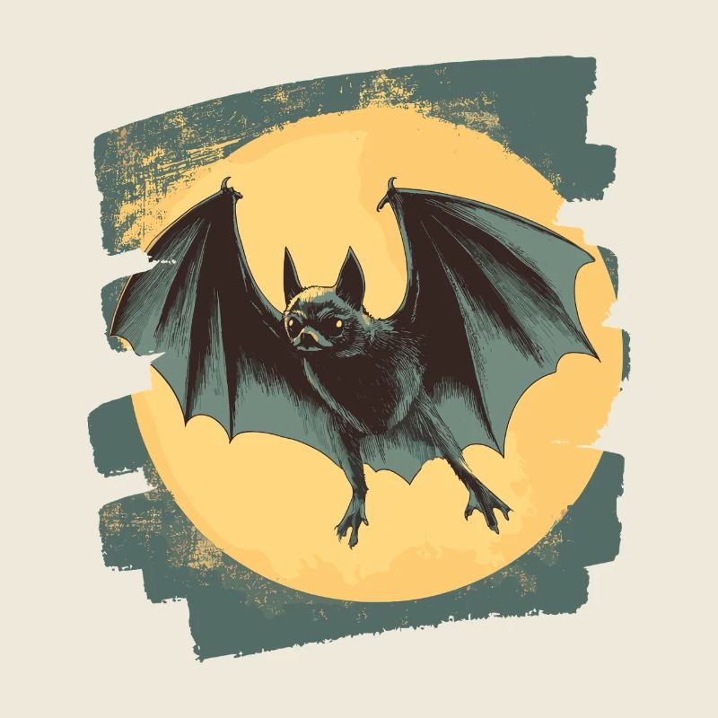 Fledermaus Retro