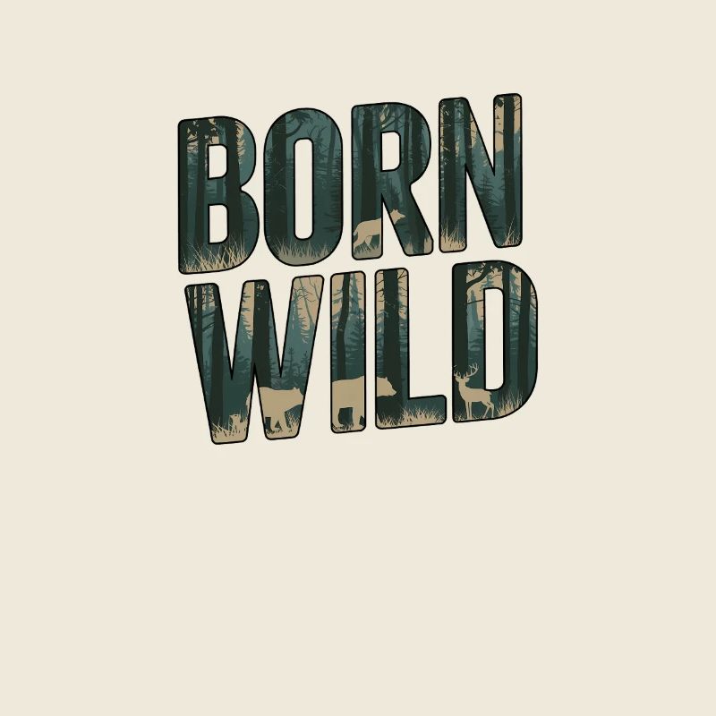 Born Wild: Nature-Inspired Typography
