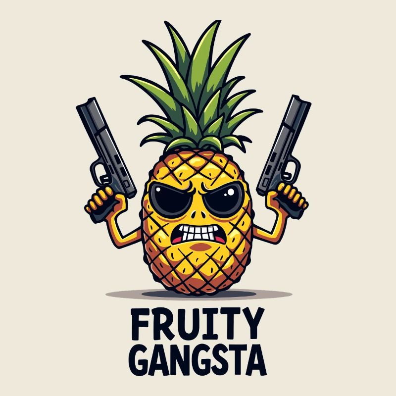 Pineapple Fruity Gangsta L’ananas le plus dur du monde