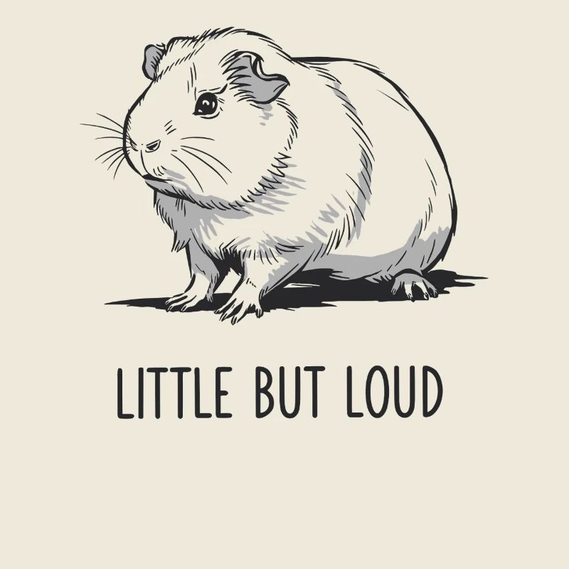 Petit cochon d’Inde mais bruyant