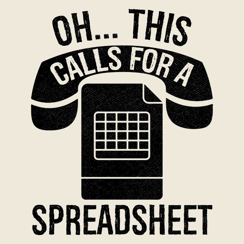 Oh this calls for a spreadsheet