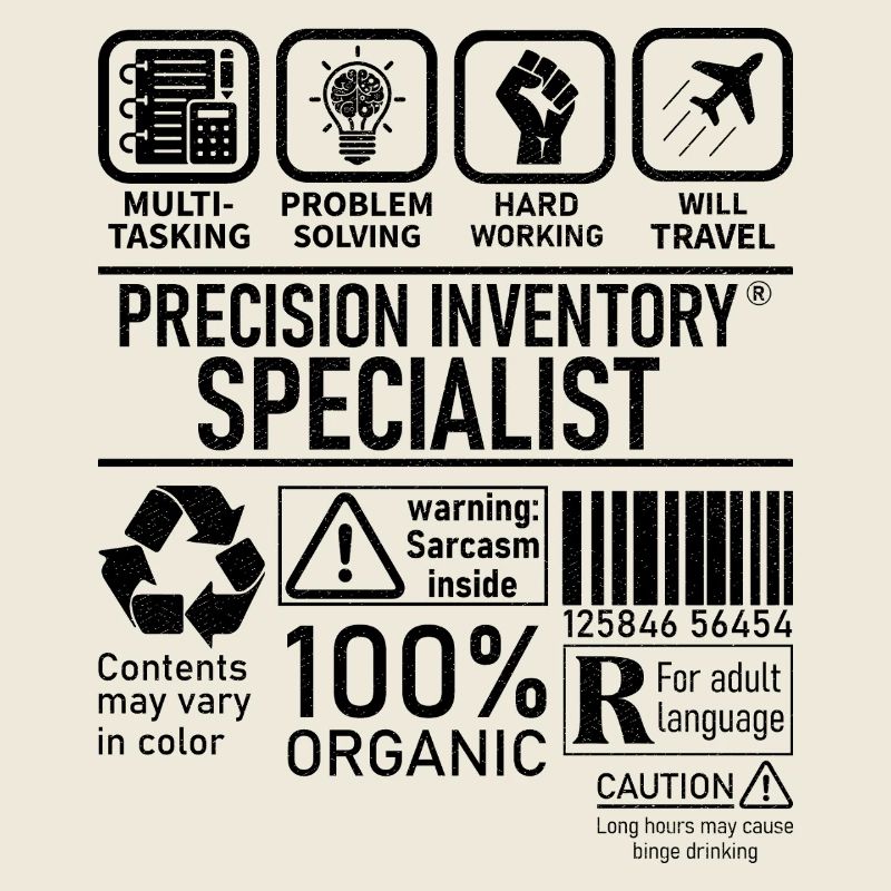 Precision Inventory Specialist multi tasking