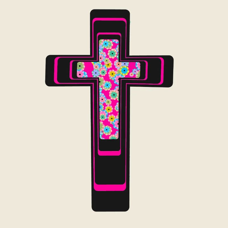 Croix Fleurs Croix Crucifix