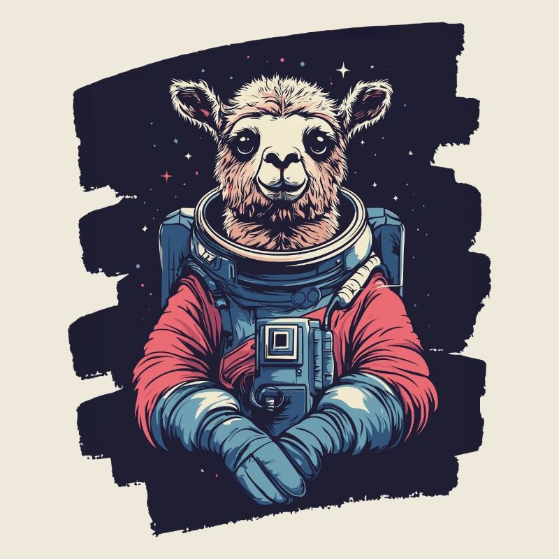 Lama astronaute