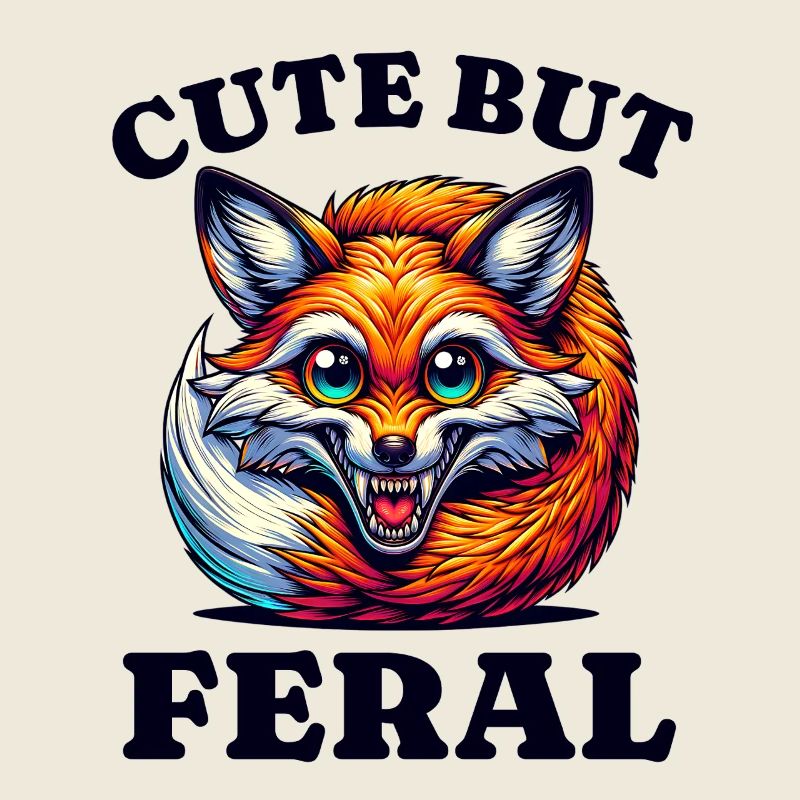 Mignon mais sauvage doux mais renard sauvage