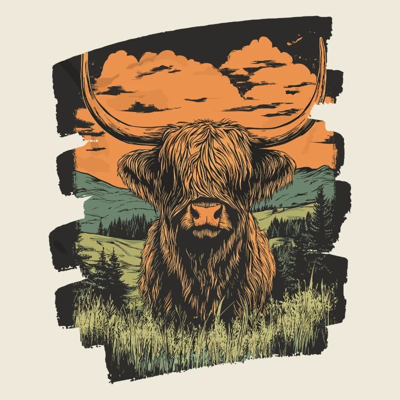 Bovins écossais des Highlands