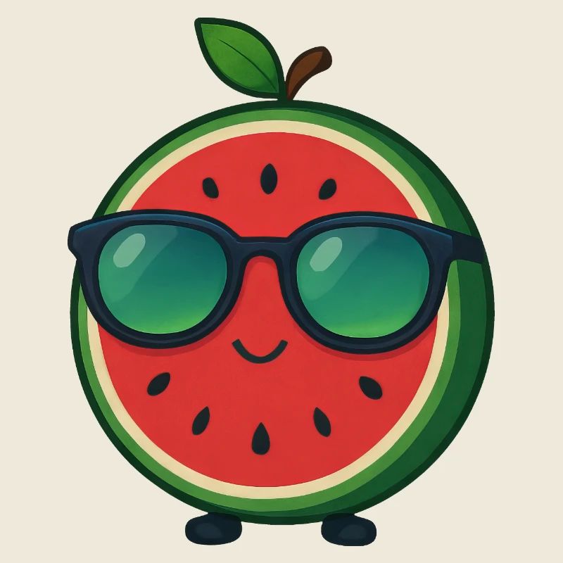 Fruity Watermelon Summer Fun Cool Fruit