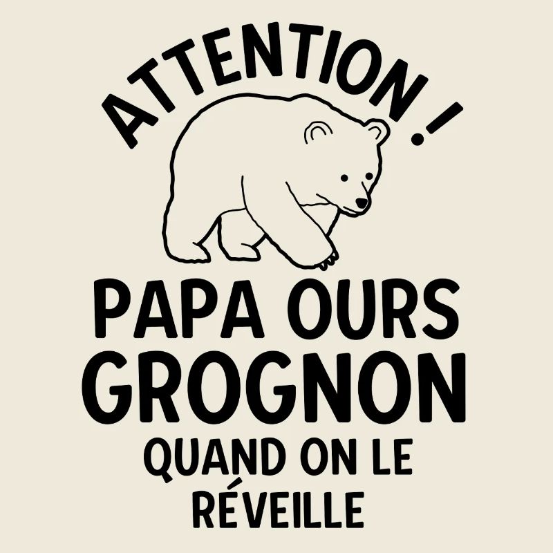 Papa Ours grognon 2