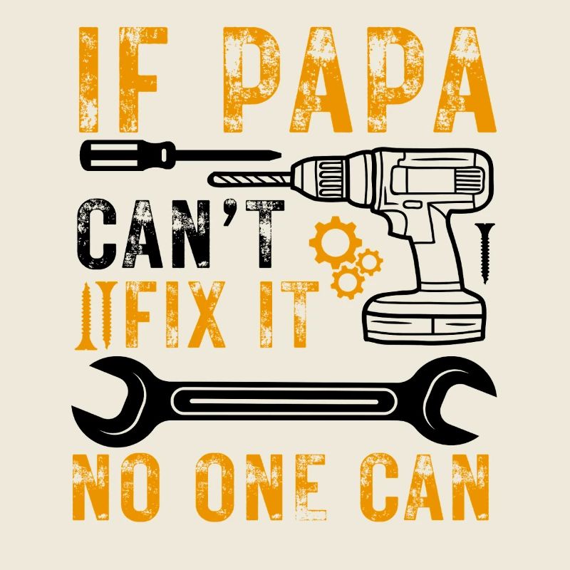 Handwerker Papa Spruch Werkzeug