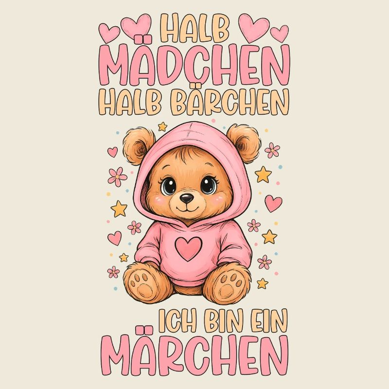 Halb Mädchen Halb Bärchen Märchen Bär Geschenk