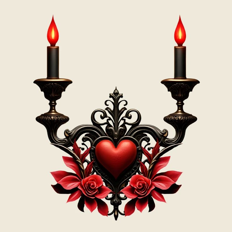 Romance gothique : Passion cachée.