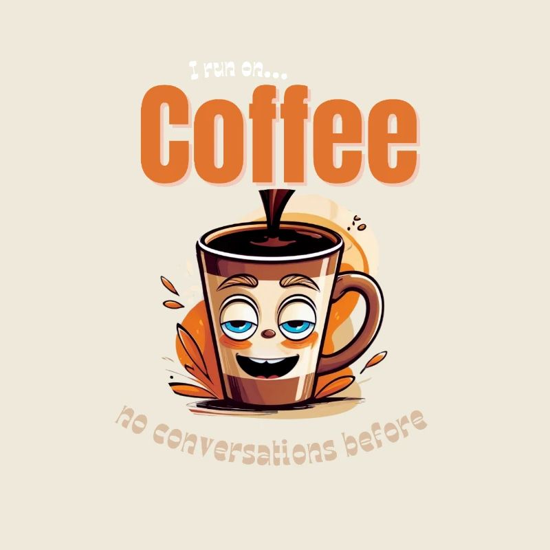 Ambiance café – Pas de conversations avant le café