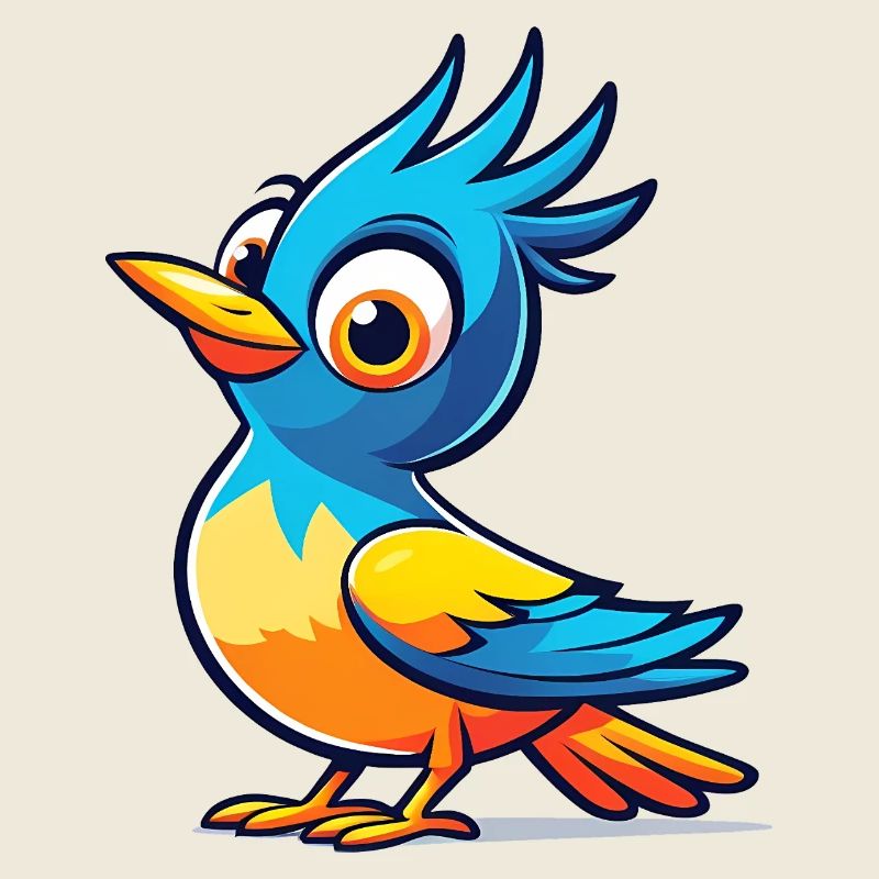 Oiseau bleu