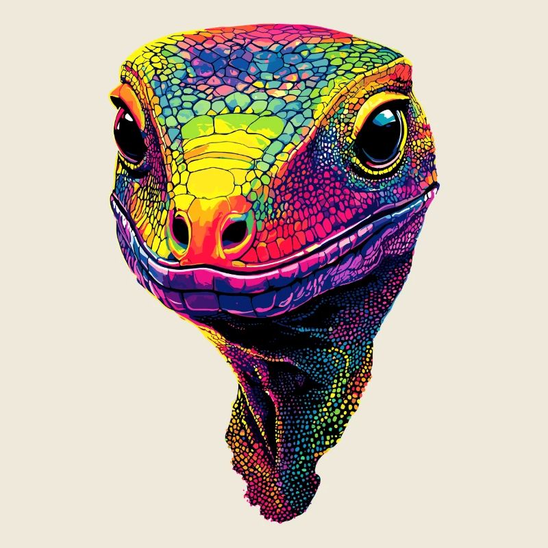 Waran Echse Reptil Komodowaran Bindenwaran Lizard