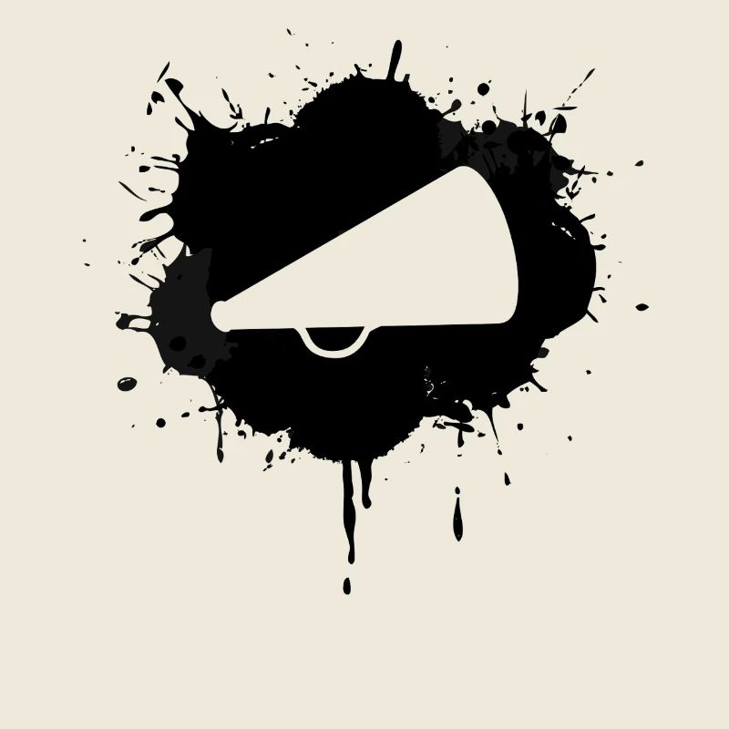 Cheer Megaphone Sketch