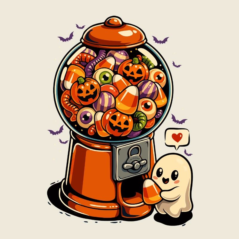 Gumball - Halloween Candy Ghost