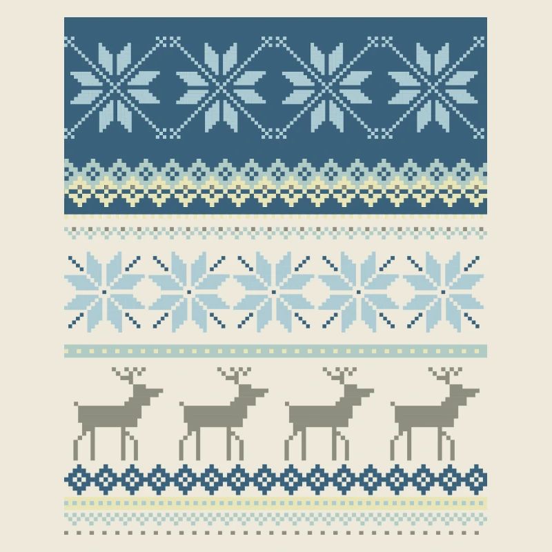 Funkelnde Winterszene