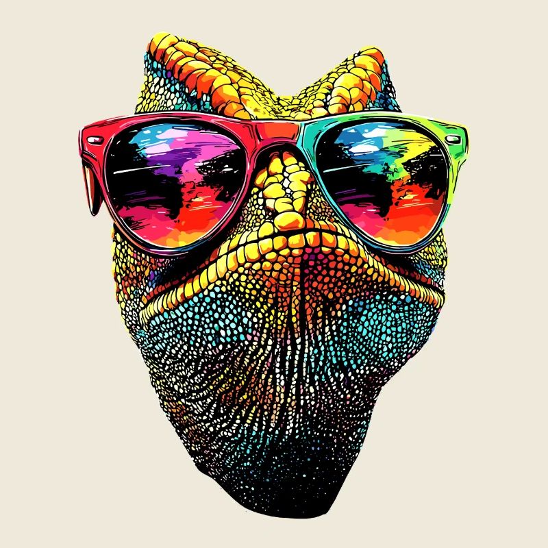 Chamäleon Echse Reptil Chameleon Leguan Eidechse