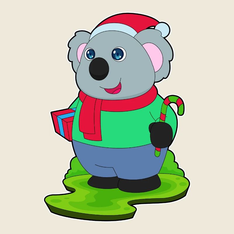 Canne de Noël Koala