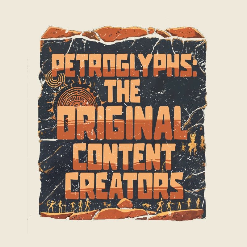 Petroglyphe Petroglyphen Piktogramme