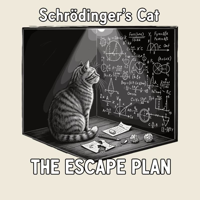 Schrödinger's cat with escape plan