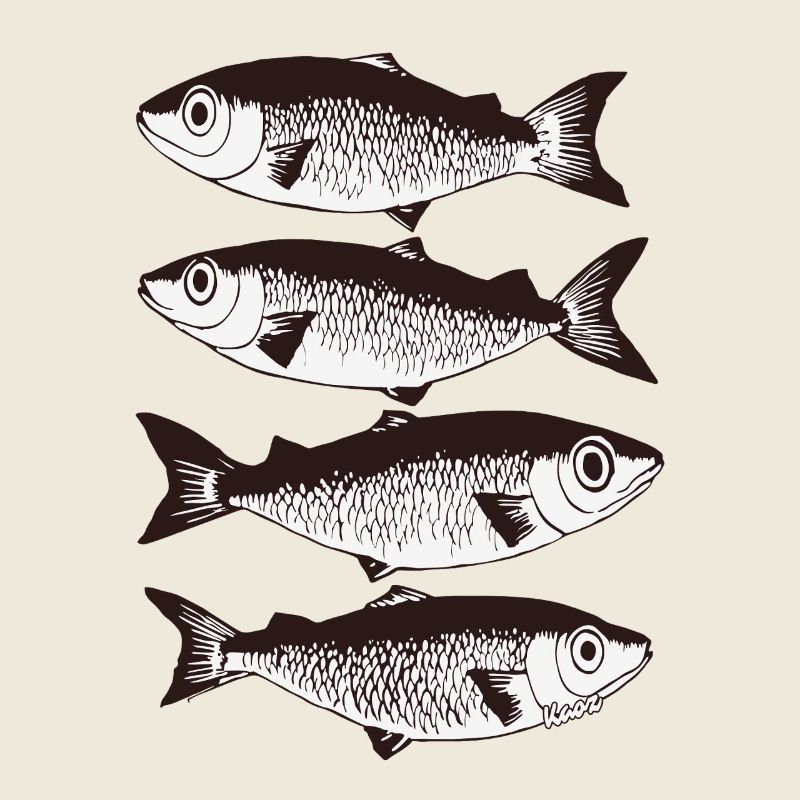 Stylised Fish Pattern 