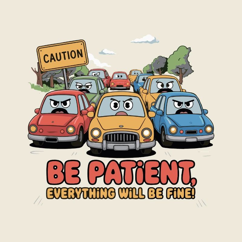 Patience sur la route