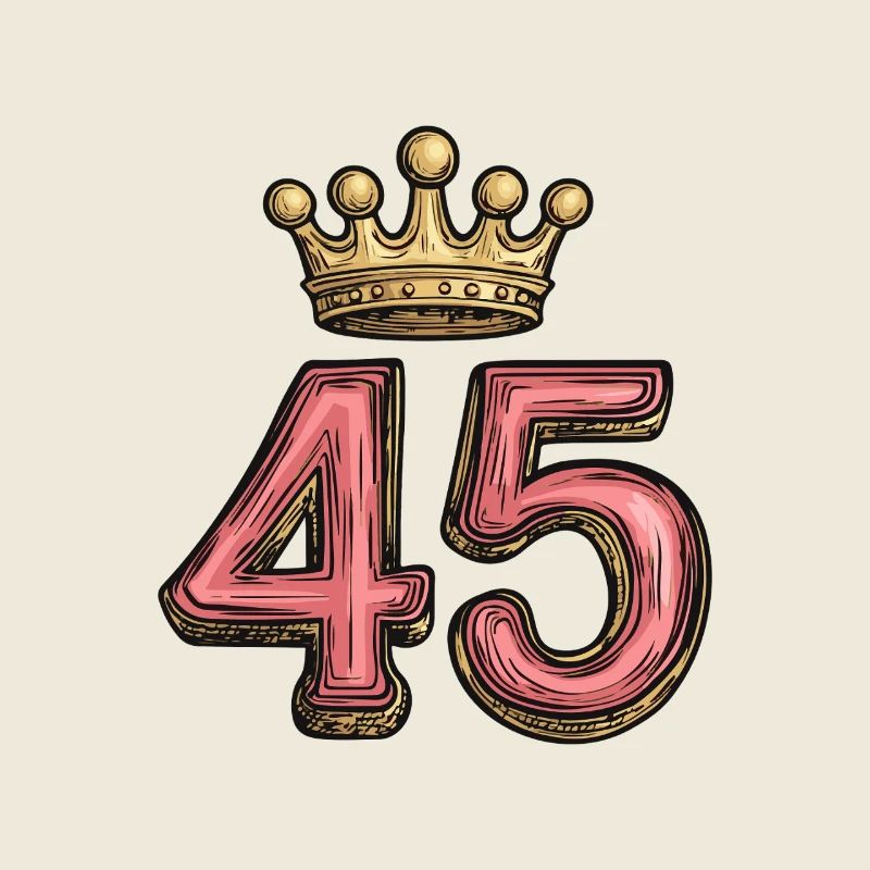 Couronne à 45 chiffres