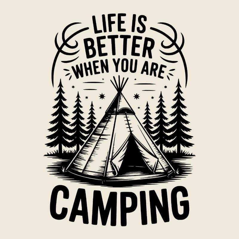 Meilleure citation de camping Camper Tent Design