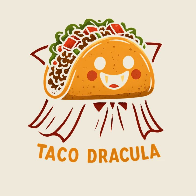 Taco Dracula Mascotte
