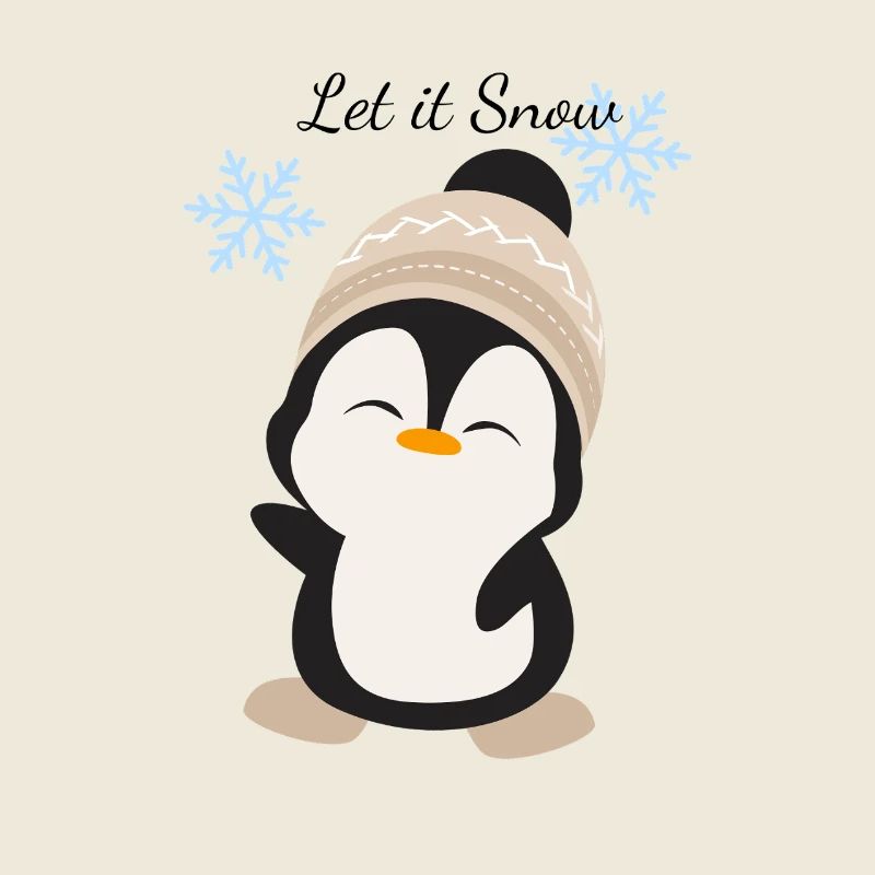 Câlin Pingouin Magie de l’Hiver
