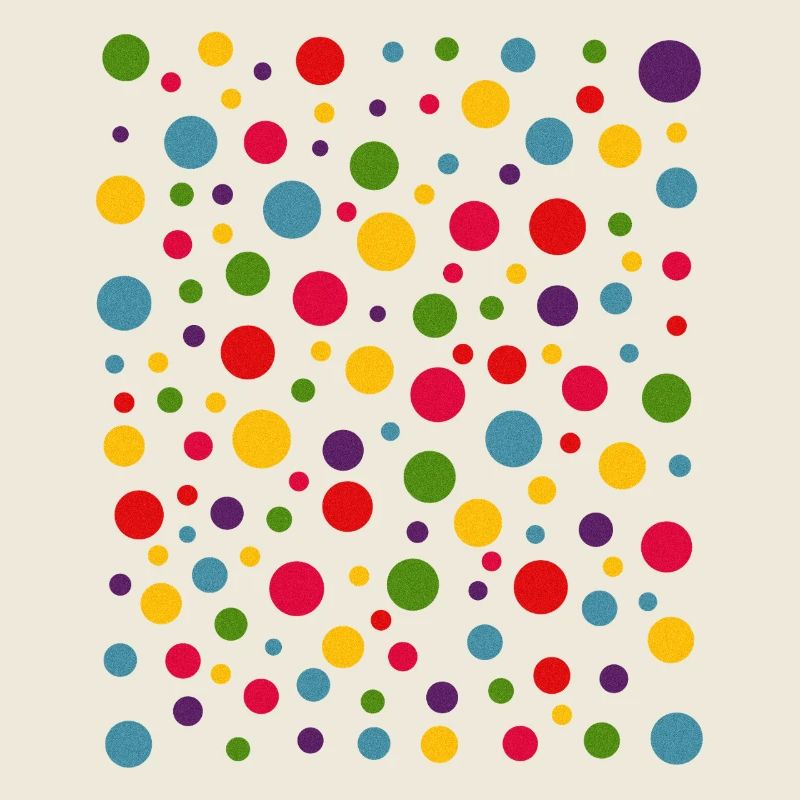 Spotty Dot Colors Pattern Tee