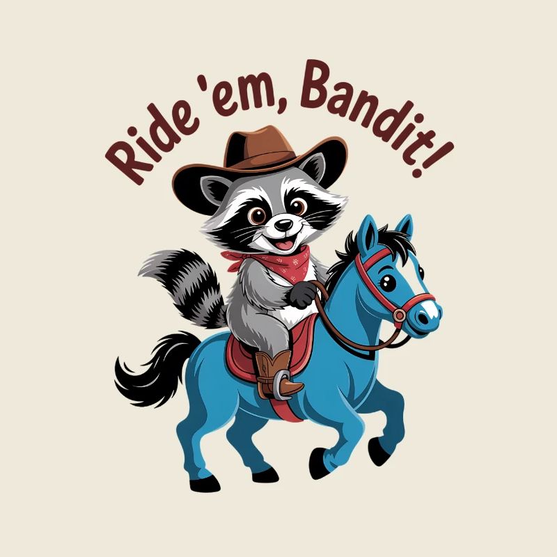 Reiten Bandit Waschbär
