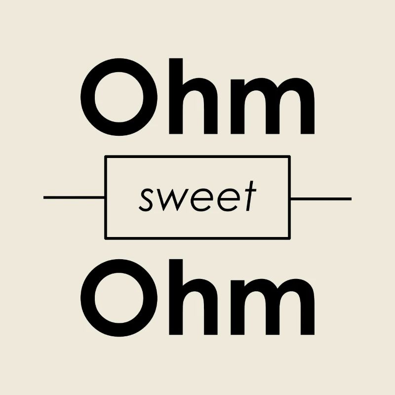 Unispruch "Ohm sweet Ohm" Geschenk, Studenten