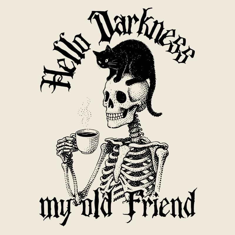 Hello Darkness Skeleton