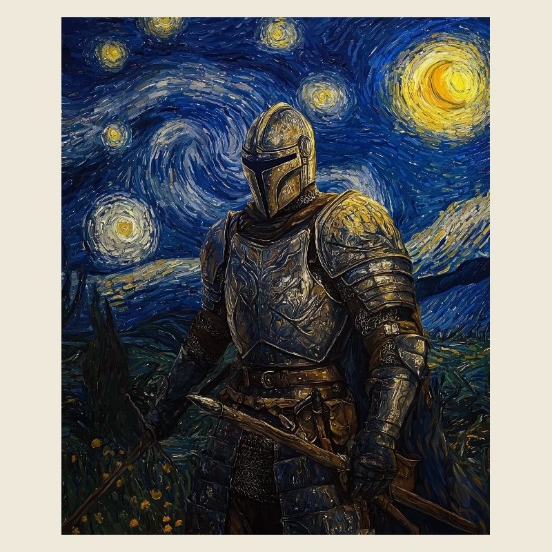 Nuit étoilée à la Ritter Van Gogh